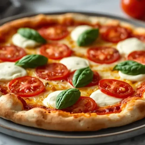 Sheet Pan Margherita Pizza recipe