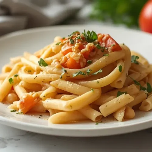 Tuscan White Bean Pasta recipe