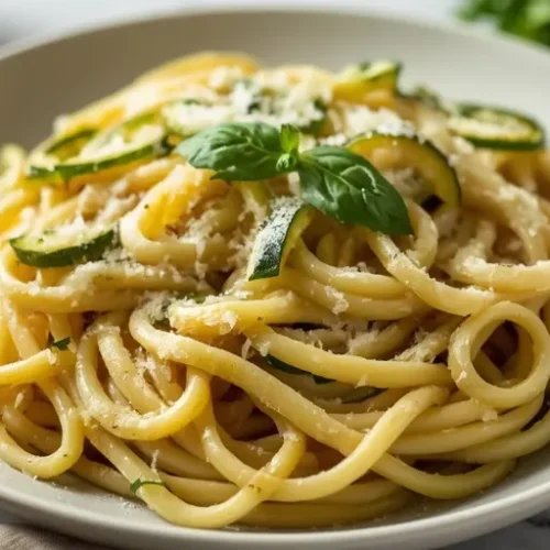 Zucchini Parmesan Pasta recipe
