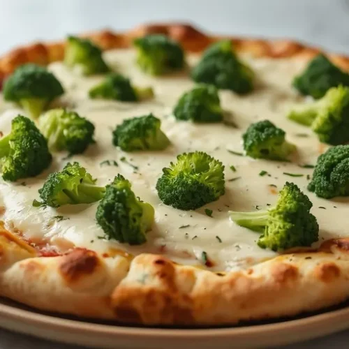broccoli alfredo pizza recipe