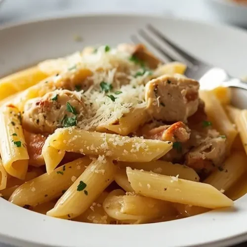 cheesy chicken penne bake recipe