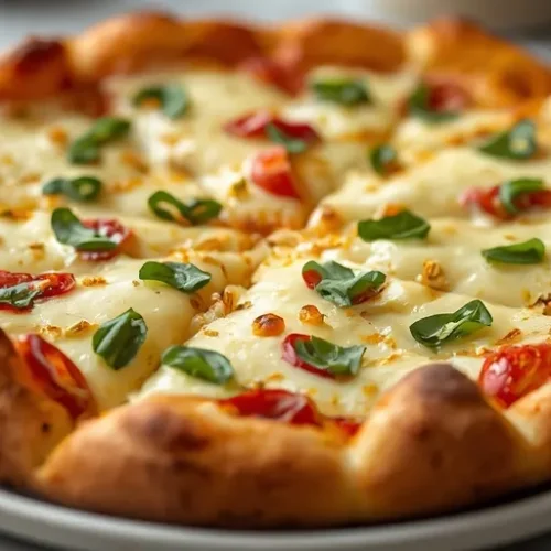 cheesy garlic bread pizza recipe