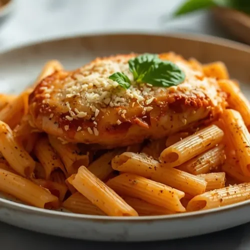 chicken parmesan pasta recipe