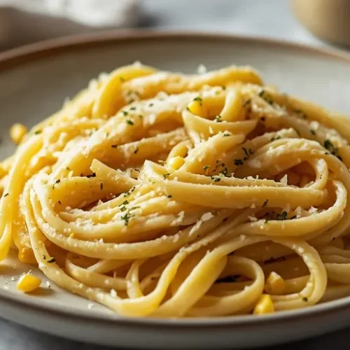 Creamed Corn Pasta recipe