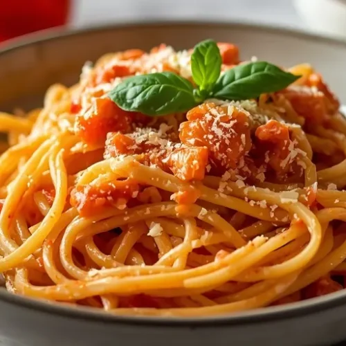 Creamy Roasted Red Pepper Pasta recipe