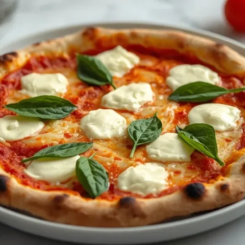 fresh mozzarella pizza recipe