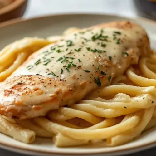 garlic butter chicken alfredo recipe