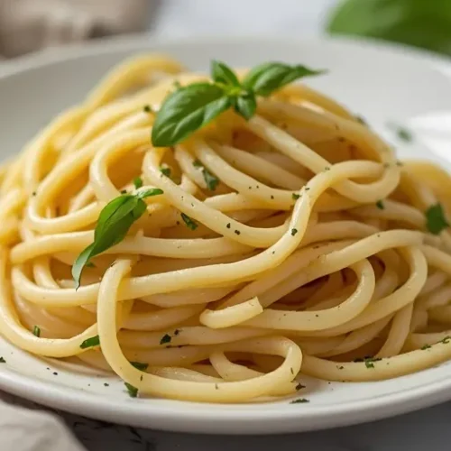 garlic herb butter noodles recipe