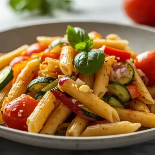 Grilled Vegetable Pasta Salad recipe