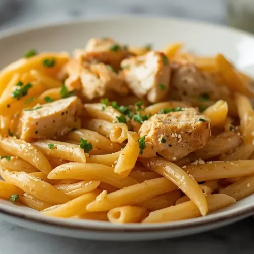 one pot garlic chicken pasta recipe