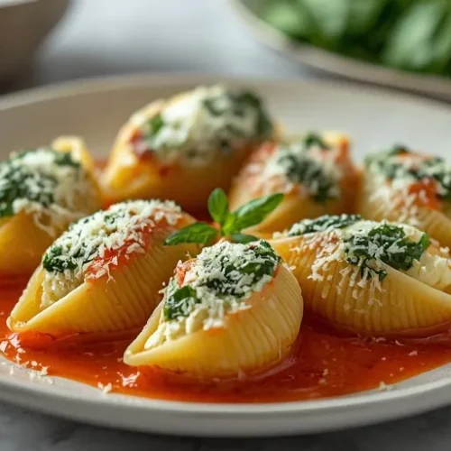ricotta spinach stuffed shells recipe