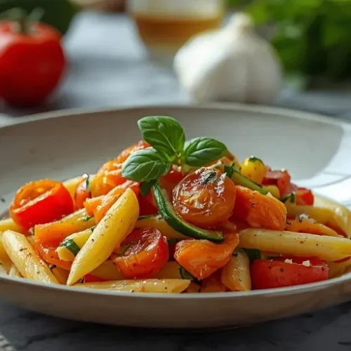 Roasted Vegetable Pasta Primavera recipe