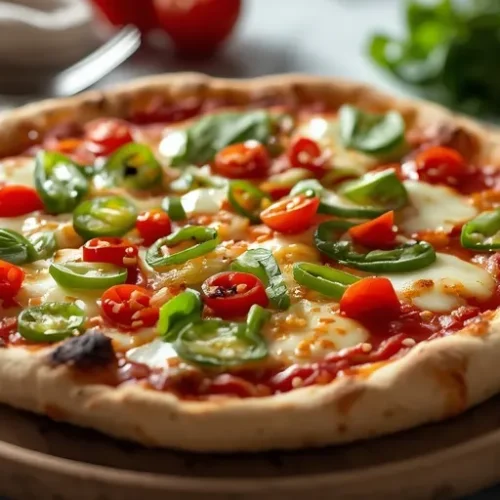 three cheese veggie pizza recipe