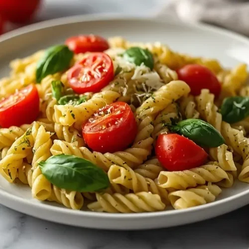 Tomato Basil Pasta Salad recipe