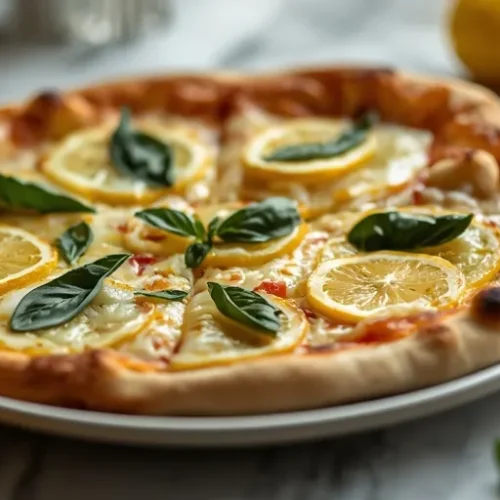 zesty lemon ricotta pizza recipe