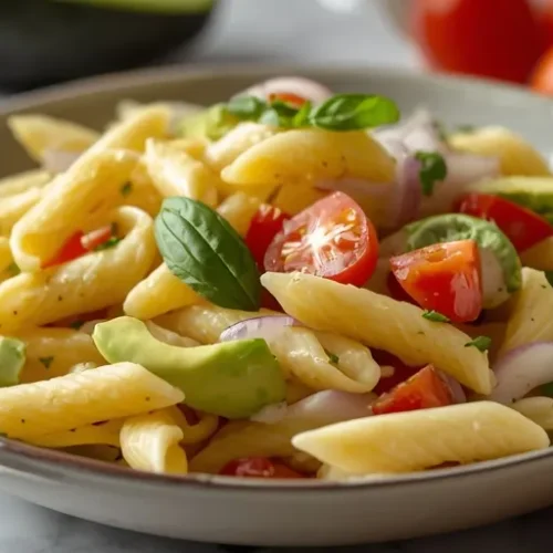 Creamy Avocado Pasta Salad recipe