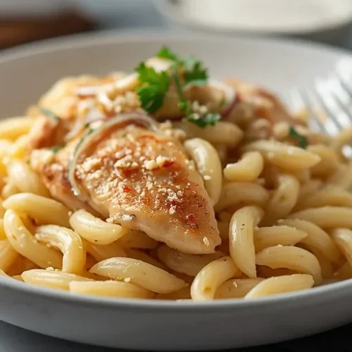 Creamy Chicken Orzo recipe