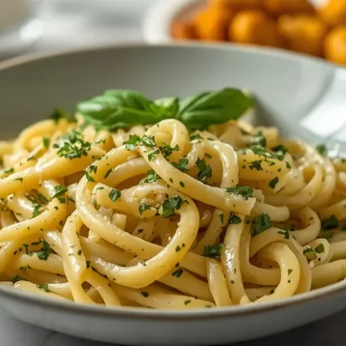 easy garlic herb butter pasta recipe