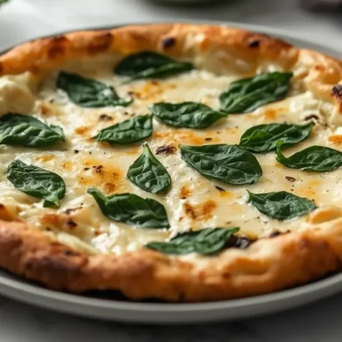 homemade spinach ricotta flatbread recipe