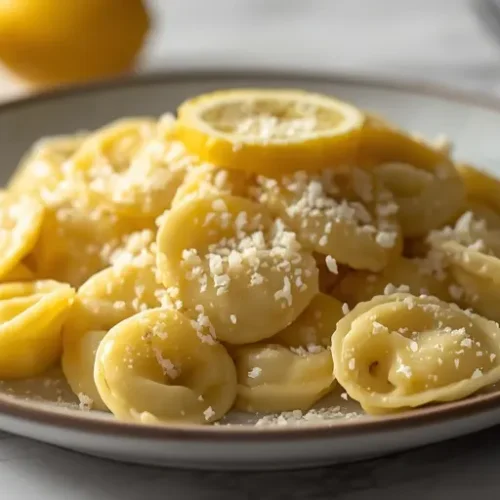 Lemon Garlic Tortellini recipe