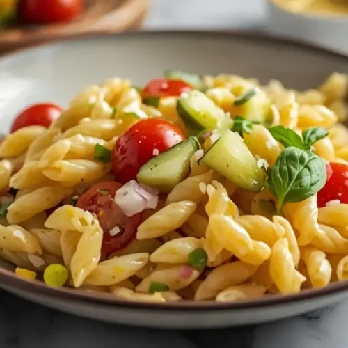 Summer Corn Orzo Salad recipe