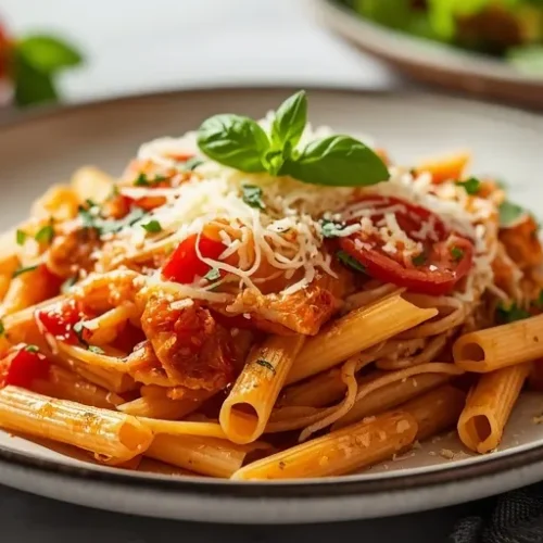 Tomato Parmesan Pasta recipe