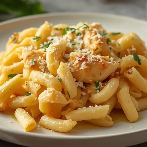 baked italian chicken mac and cheese recipe