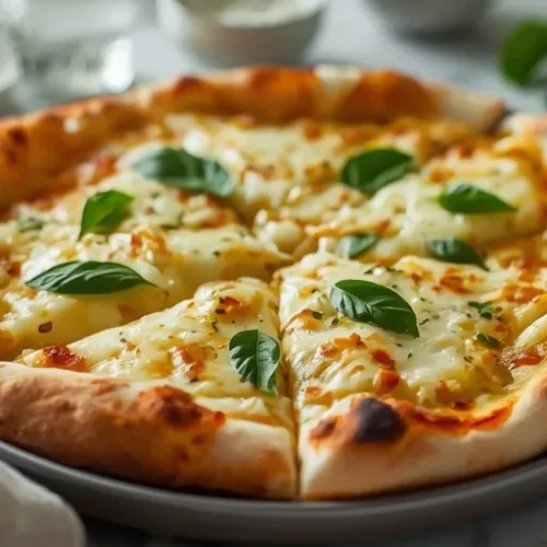 Cheesy Garlic Butter Pizza recipe