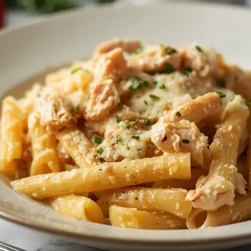 Christmas Leftover Turkey Pasta recipe