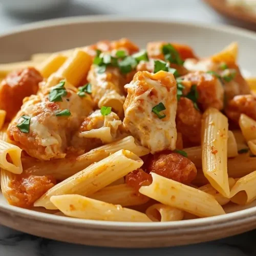 creamy chicken parmesan pasta recipe