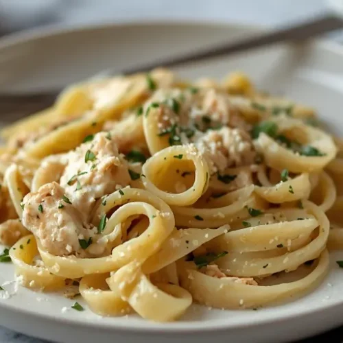 creamy garlic chicken pasta recipe
