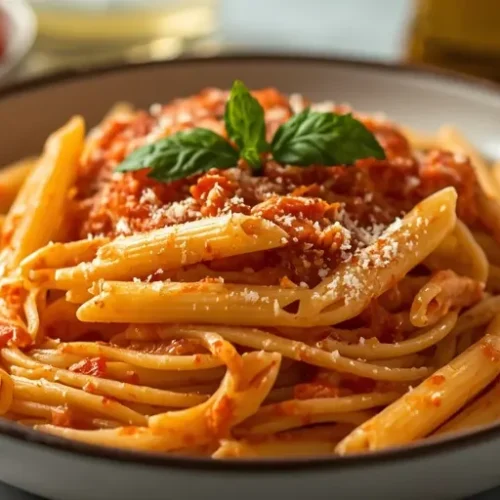 Creamy Tomato Parmesan Pasta recipe