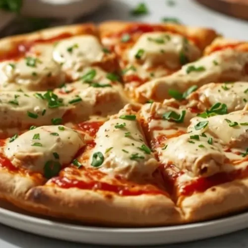 homemade chicken parmesan pizza recipe