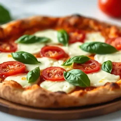 homemade fresh mozzarella pizza recipe