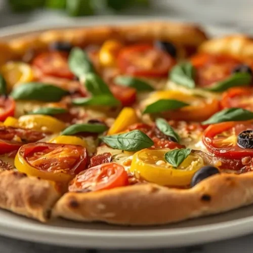 homemade garden fresh pizza recipe