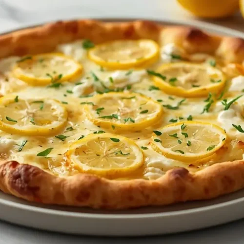 homemade lemon ricotta pizza recipe