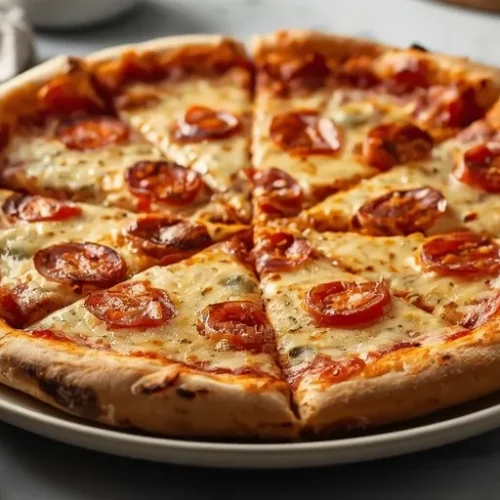 homemade parmesan crust pizza recipe