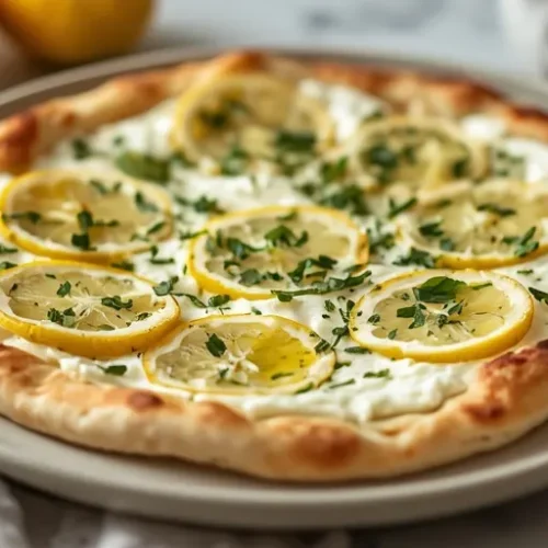 Lemon Ricotta Herb Flatbread recipe