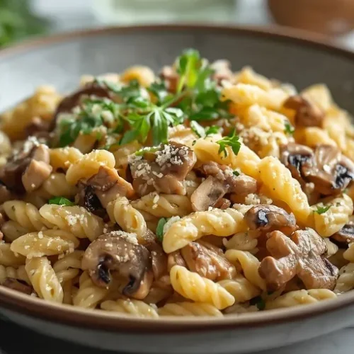 one pot creamy mushroom orzo recipe