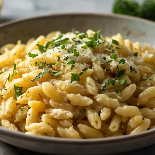 one pot lemon parmesan orzo recipe