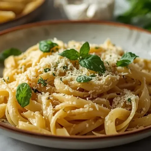 one pot parmesan herb pasta recipe