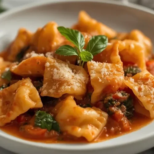 one pot tomato spinach tortellini recipe