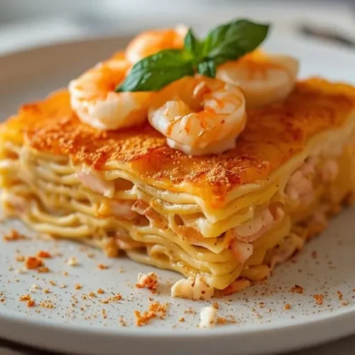 Seafood Lasagna recipe