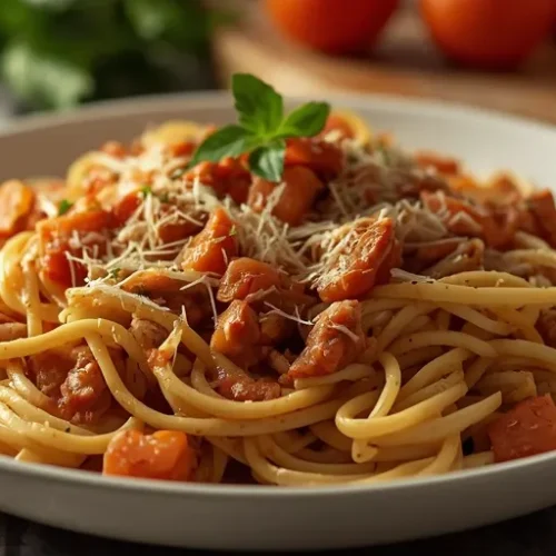 Turkey Ragu Pasta recipe
